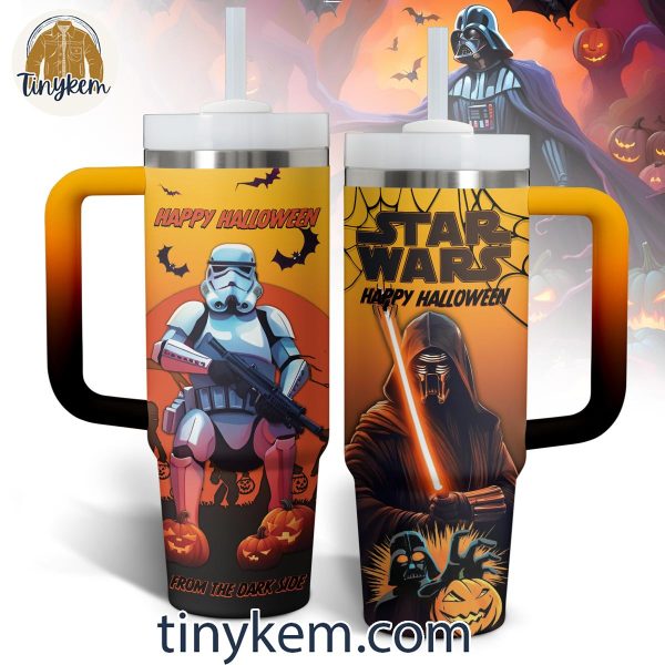 Star Wars Happy Halloween From The Dark Side 40 Oz Tumbler