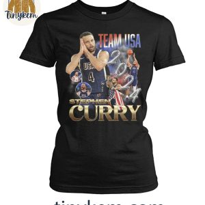 Stephen Curry Team USA Nuit Nuit Good Night Paris Olympic T Shirt 3 rXUQ1