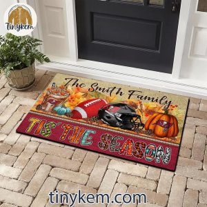 Tampa Bay Buccaneers Fall Tis The Season Customized Doormat 2 a7WoU