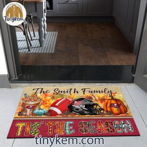 Tampa Bay Buccaneers Fall Tis The Season Customized Doormat 4 Hupep