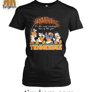 Tennessee Volunteers Fall Is The Most Wonderful Time Of The Year Disney Fan T Shirt 4 qmKJ5