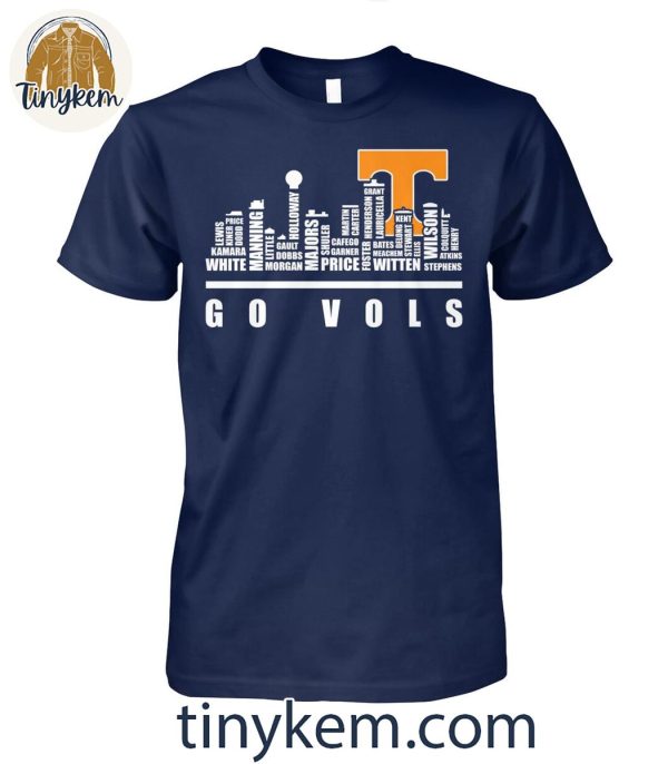 Tennessee Volunteers Skyline Go Vols T-Shirt