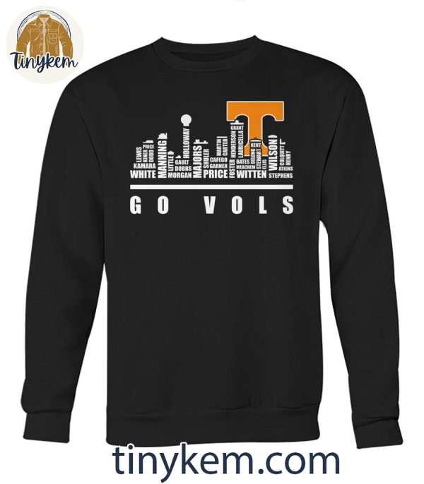 Tennessee Volunteers Skyline Go Vols T-Shirt