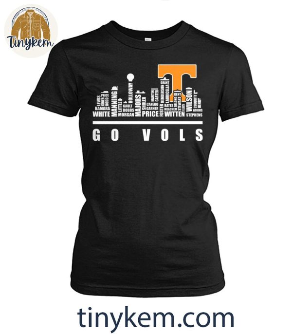 Tennessee Volunteers Skyline Go Vols T-Shirt