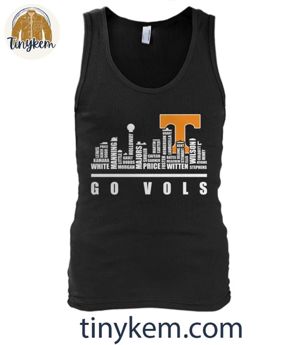 Tennessee Volunteers Skyline Go Vols T-Shirt