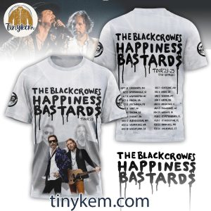 The Black Crowes Happiness Bastard 2025 Tour Unisex Hoodie T Shirt Sweatshirt 4 KAlXA