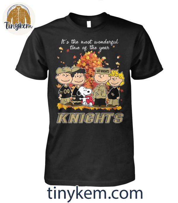 UCF Knights Fall Season Is The Most Wonderful Time For Snoopy Shirt