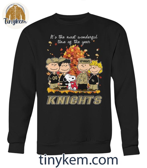 UCF Knights Fall Season Is The Most Wonderful Time For Snoopy Shirt