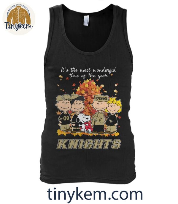 UCF Knights Fall Season Is The Most Wonderful Time For Snoopy Shirt