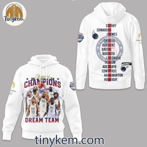 USA Basketball Dream Team Olympic 2024 Champions Sweatshirt, Hoodie Unisex T-Shirt,White