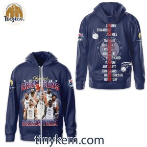 USA Basketball Dream Team Olympic 2024 Champions Sweatshirt2C Unisex T Shirt2C Hoodie Navy 2 w8nKJ