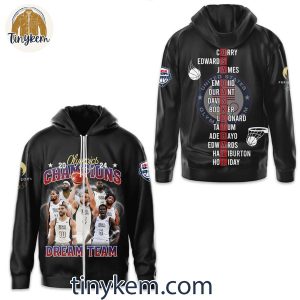 USA Basketball Dream Team Olympic 2024 Champions Unisex T Shirt2C Sweatshirt2C Hoodie Black 4 LIxoI