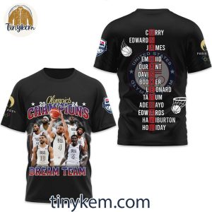 USA Basketball Dream Team Olympic 2024 Champions Unisex T Shirt2C Sweatshirt2C Hoodie Black 5 62CQF