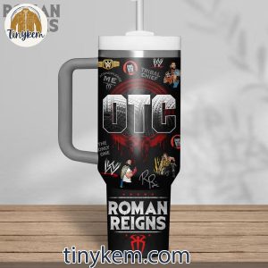 WWE Roman Reigns Head Of The Table 40 Oz Tumbler 2 jCUEg